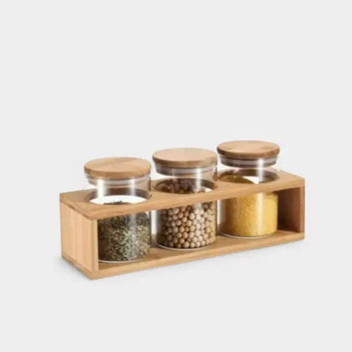 Set de 3 Boites en verre KLEBER