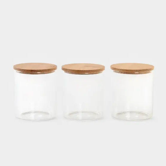 Set de 3 Boites en verre KLEBER
