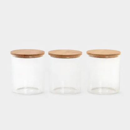 Set de 3 Boites en verre KLEBER