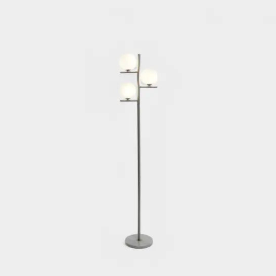 Lampadaire acier et sphères LILITH
