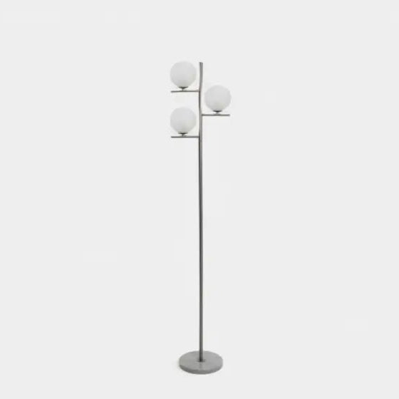 Lampadaire acier et sphères LILITH