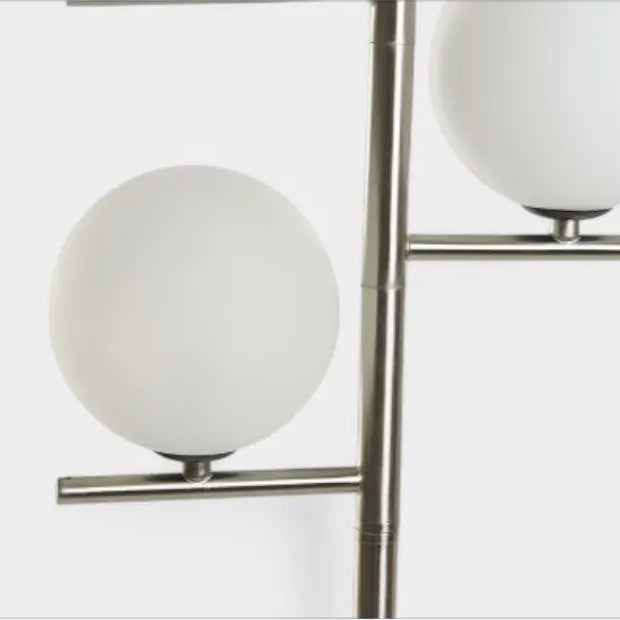 Lampadaire acier et sphères LILITH