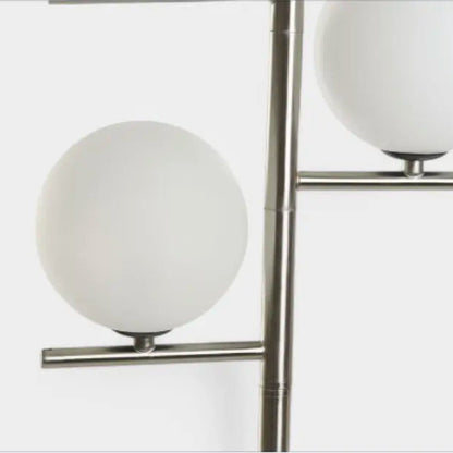 Lampadaire acier et sphères LILITH