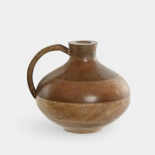 Vase en bois de manguier VALVEV
