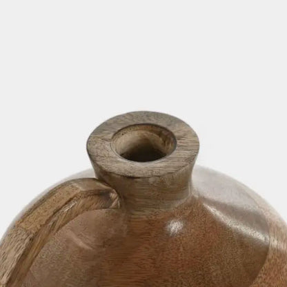 Vase en bois de manguier VALVEV