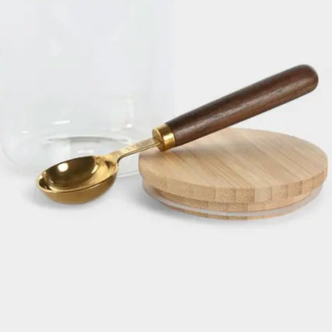 Set de boîtes en verre et bambou KAMELA