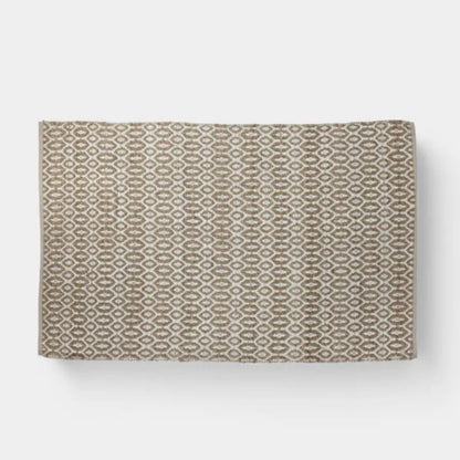 Tapis à motifs géométriques blanc, TAO - 160 x 230