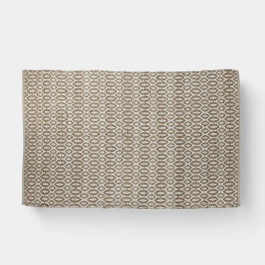 Tapis à motifs géométriques blanc, TAO - 160 x 230