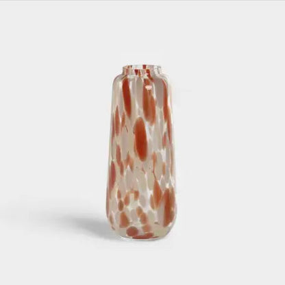 Vase tacheté saumon VASIA