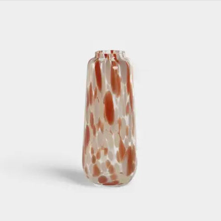 Vase tacheté saumon VASIA