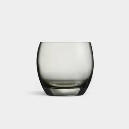 Set de verres fumés arrondis, GALO (6 unités)