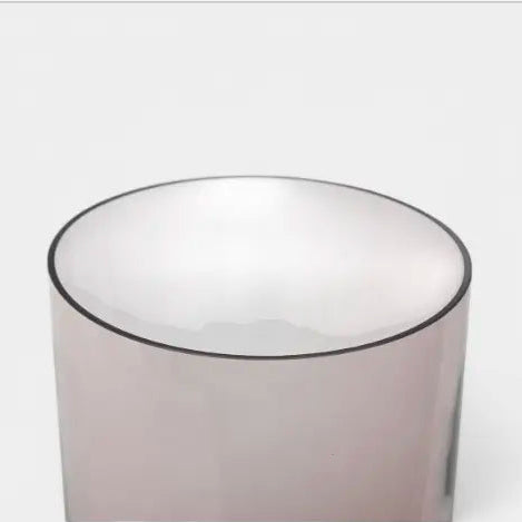 Vase en verre bicolore bleu et mauve VIOLLA