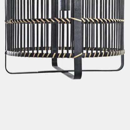 Suspension en bambou noire LUBIE