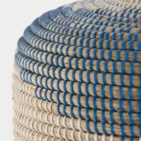 Vase en fibre naturelle VELAGGIO L