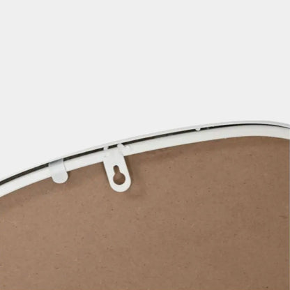 Miroir oblong moderne blanc MIRAIL