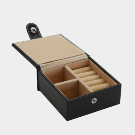 Boîte à bijoux noir ROY MINI