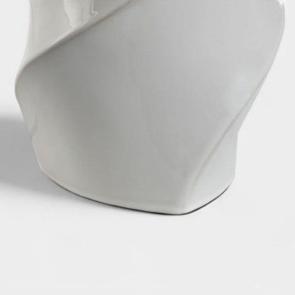 Lampe à poser design en céramique blanche ELÉA