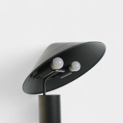 Lampe noire design en métal LISA