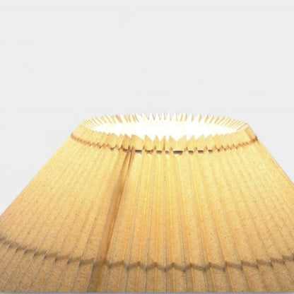 Lampadaire plissé crème CONSTANCE