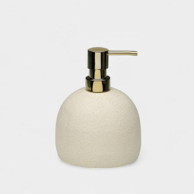 Distributeur de savon galet blanc GLADIS