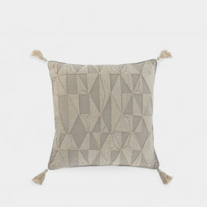 Coussins beige naturel esprit bohème CALIE