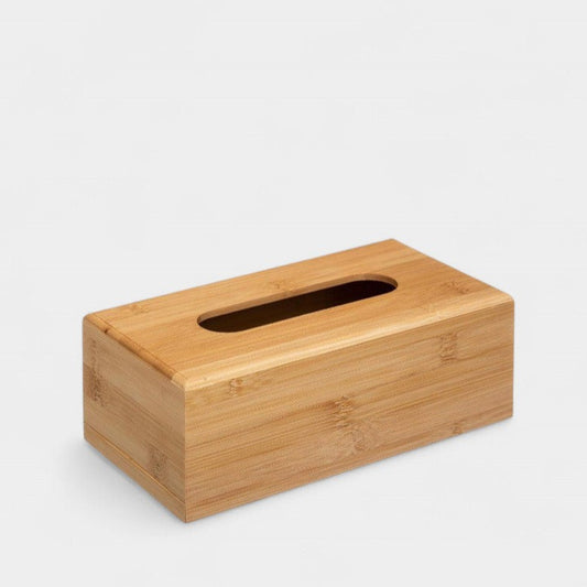 Boîte à mouchoirs en bambou