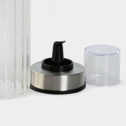 Ensemble salière et poivrier avec socle en bambou