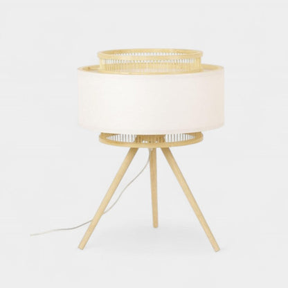 Lampe de bureau en bambou fait main LAGOON