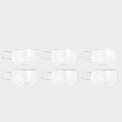 Tasses Vivalto à double fond (6 Unités)