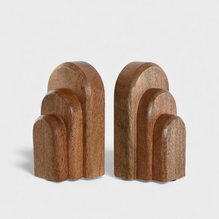 Serre-livres en bois Design