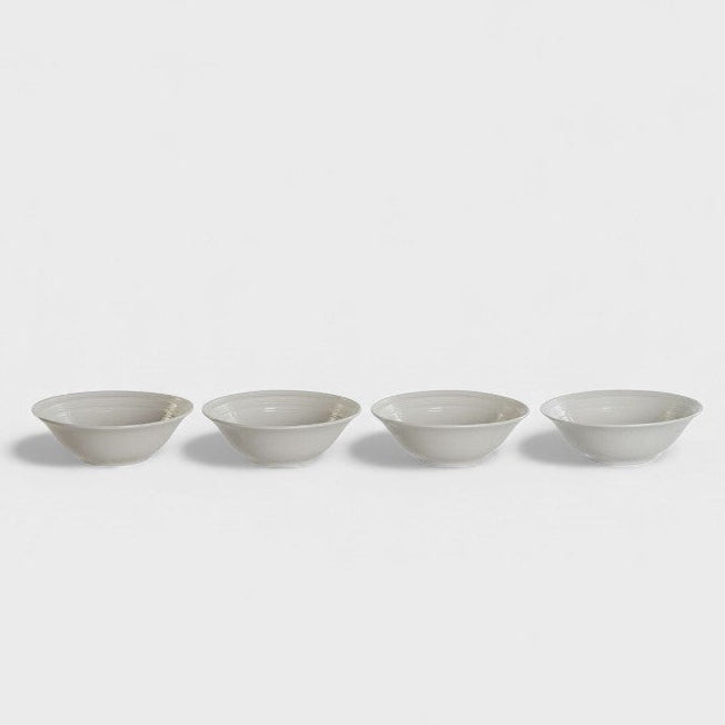 Set de bols en porcelaine blancs