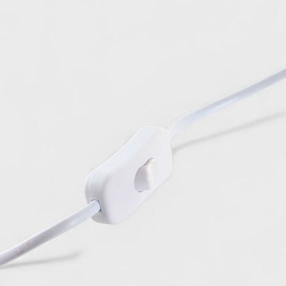 Lampe à poser en rotin et bambou avec anse
