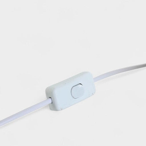 Lampe de bureau en céramique blanche