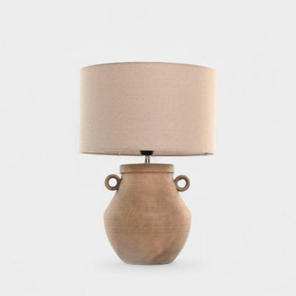 Lampe de bureau terre cuite