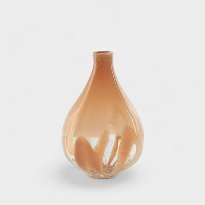 Vase pêche rayé