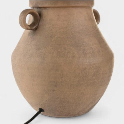 Lampe de bureau terre cuite