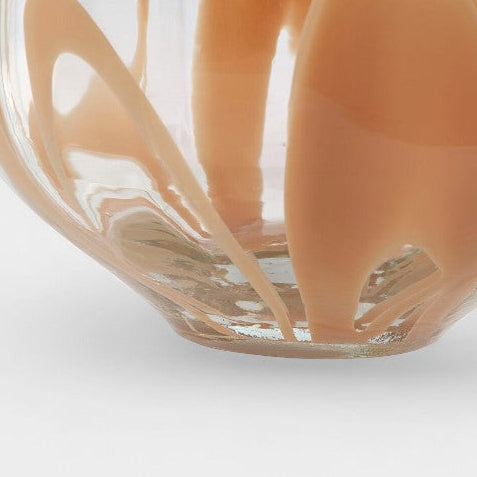 Vase pêche rayé