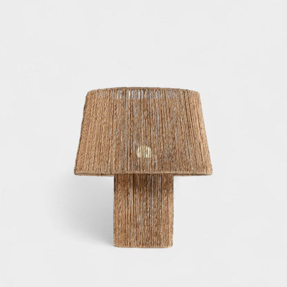 Lampe en jute naturelle