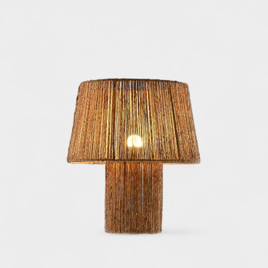 Lampe en jute naturelle