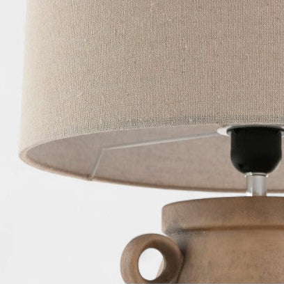 Lampe de bureau terre cuite
