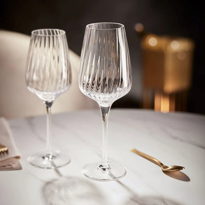 Set de verres à pied rayés Chef & Sommelier, GALA L (6 unités)