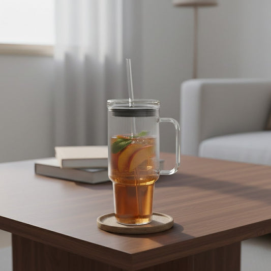 Tasse mug Home ESPRIT Transparent 1 L