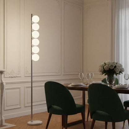 Lampadaire 6 Sphères Design
